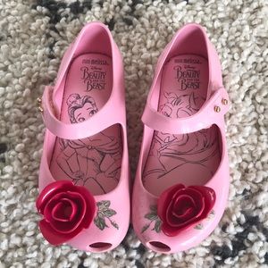 Mini Melissa Beauty & The Beast shoes
